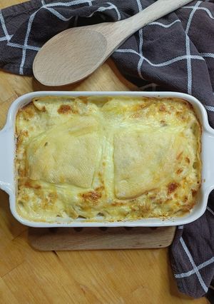 Une photo de ❄️ Tartiflette veggie