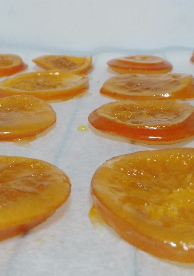 Una foto de Naranjas confitadas para el roscón