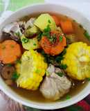 Canh xương heo hầm củ