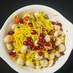 A picture of Makhana diet bhel (5 minutes).