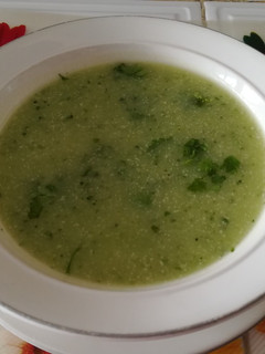 Una foto de Crema Delicia de Calabacín con Queso