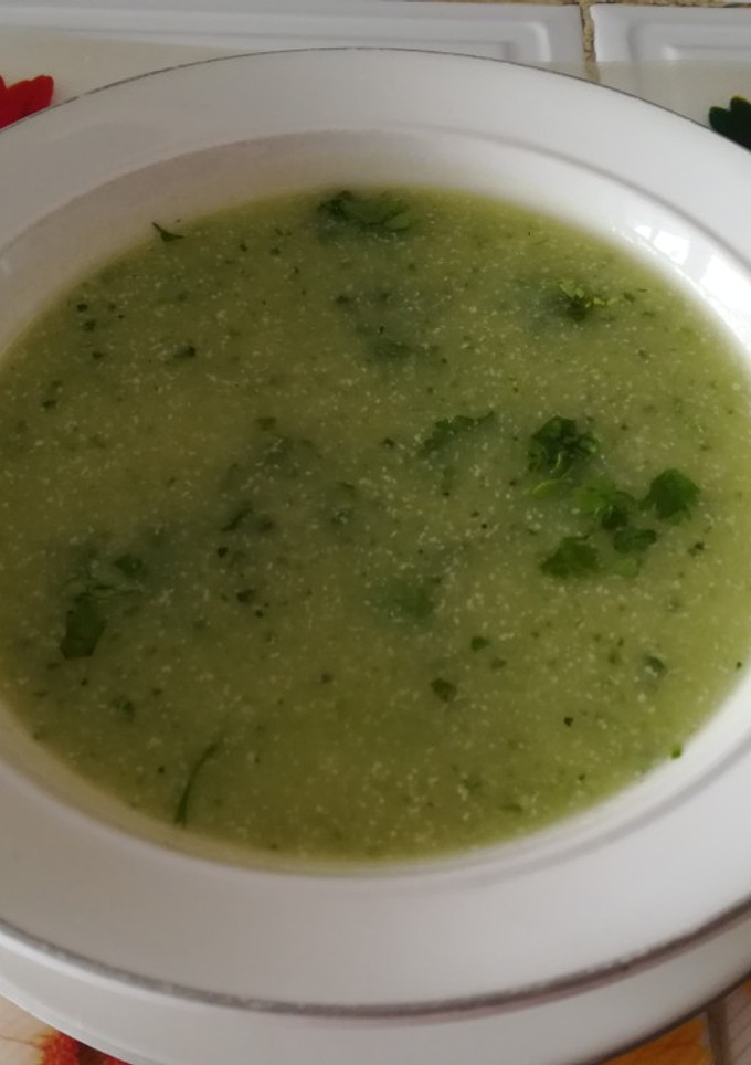 Una foto de Crema Delicia de Calabacín con Queso