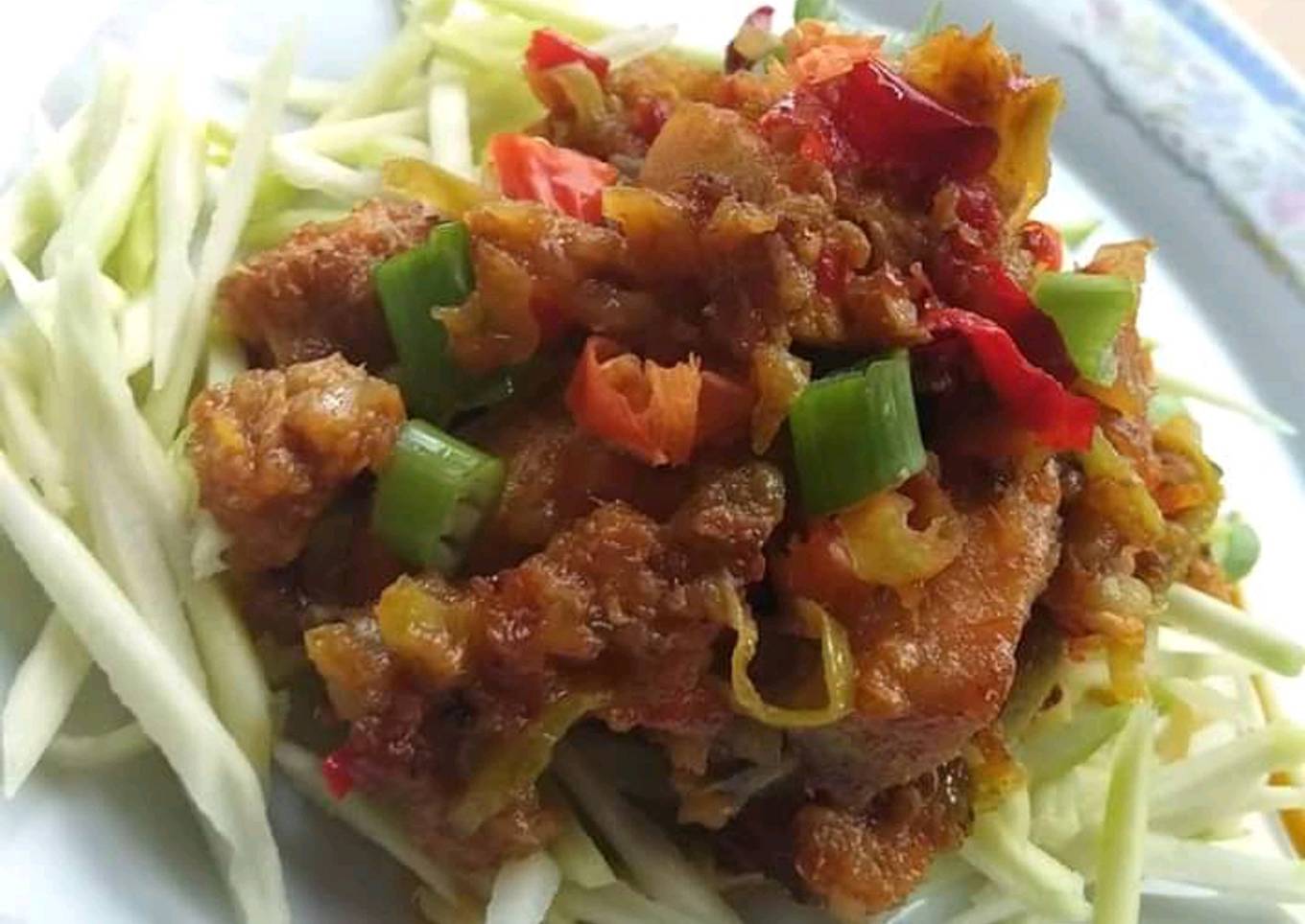 Ayam Geprek Sambal Mangga Muda