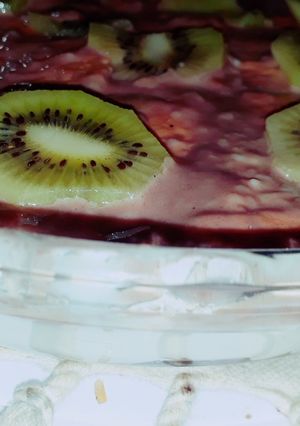 صورة لوصفة 🍰🍮 حلى بسکویت بارده سهلة 🍮🍰