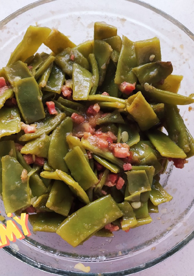 Una foto de Judías verdes con jamón Thermomix