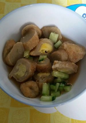 Foto resep Pempek isi telor sederhana