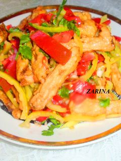 Фото «Мираж»-тёплый летний салат !!!!Необычный вкус нежных баклажанов.