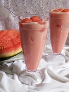Foto resep Es Semangka Susu