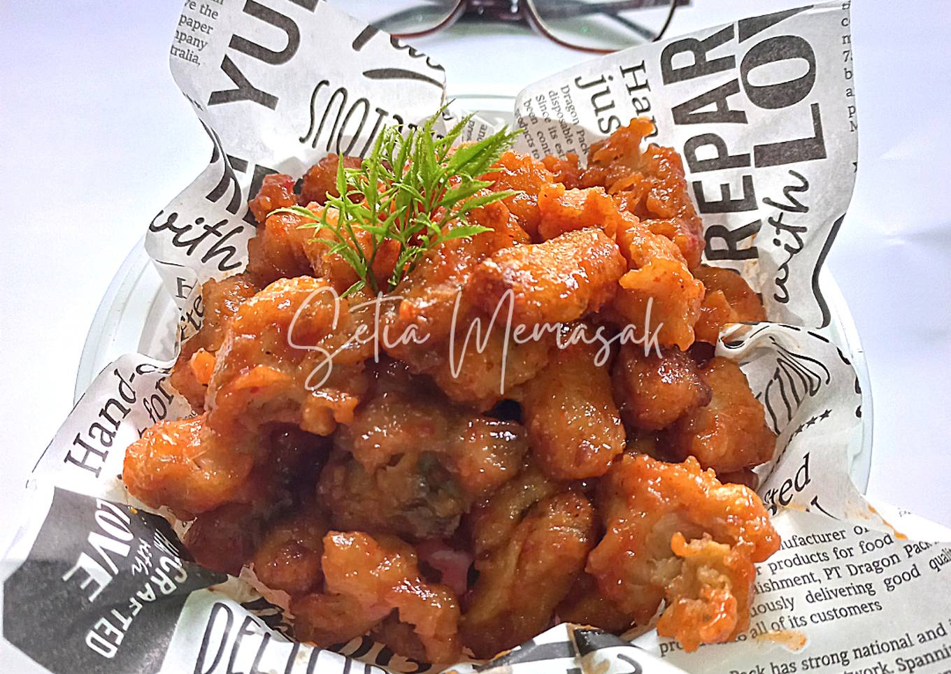 Potato & Chicken with Pidis Jiwi Sauce Homemade