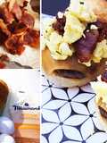 Fullblood Wagyu Beef Bacon and Breakfast Sausage Sandwiches