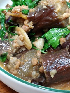 【家常菜】塔香茄子 的食譜成品照片