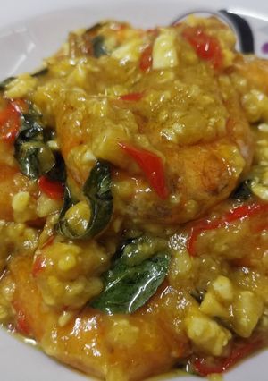 Gambar Butter Prawn with Salted Egg