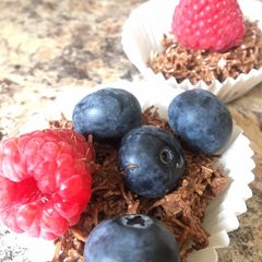 A picture of Chocolate nests.