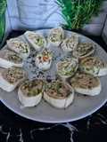 Wraps apéritifs au surimi