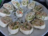 Wraps apéritifs au surimi