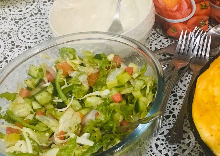 Step-by-Step Guide to Prepare Any-night-of-the-week Green salad