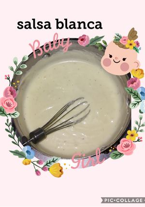 Una foto de Salsa blanca