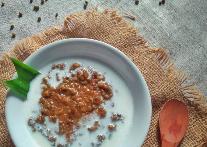 Resep Bubur Kacang Hijau Kental Ala Abang Abang Oleh Nanan Wahyuni