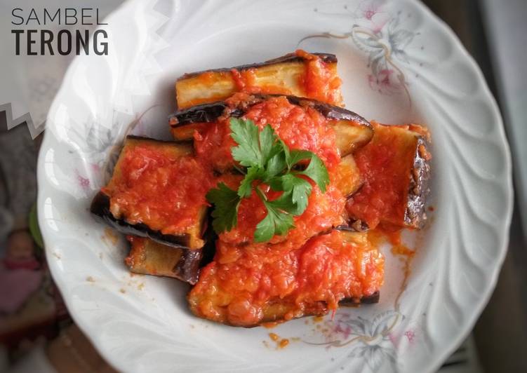 Bahan Sambel terong | terong disambeli | Cara Masak Sambel terong | terong disambeli Yang Mudah Dan Praktis