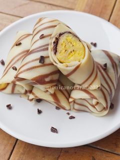 Foto resep Dadar Gulung Pisang Cokelat