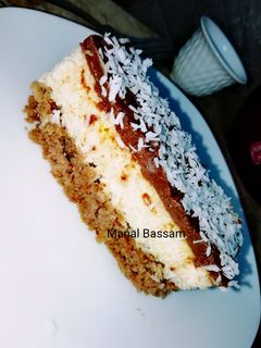 صورة لوصفة كيكة الباونتي