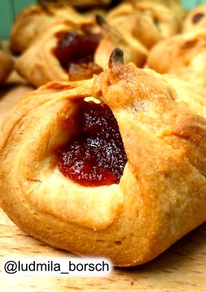 Фото Печенье песочное с повидлом | Самое простое и вкусное.