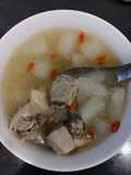 Winter Melon, Goji Berry, and Pork Rib Soup (Homestyle Soup)