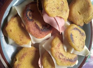 Una foto de Arepa venezolana