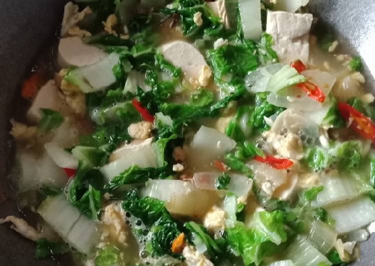 Orek-orek Telur Sayur Tahu