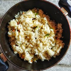 A picture of Lemon Rice.