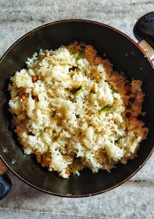 A picture of Lemon Rice.