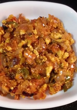 A picture of Paneer Bhurji.