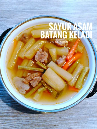 Langkah Gampang Menyiapkan Resep 80. Sayur Asam Batang Keladi Gaya Ndi yang Bisa Manjain Lidah Anti Ribet, Mantap