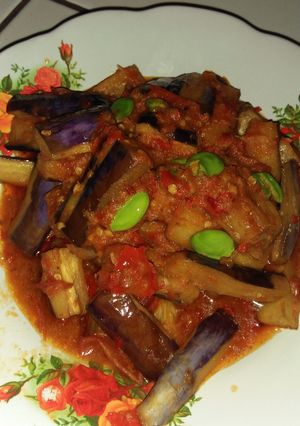 Foto resep Balado terong Pete