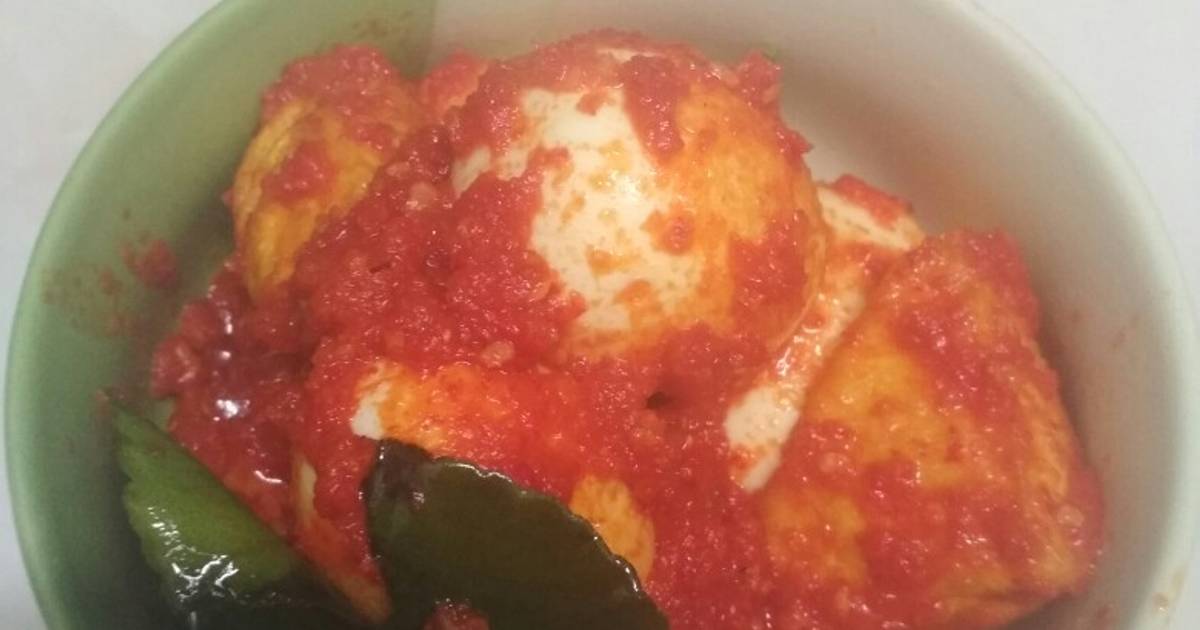 Resep Telur tahu balado oleh Hesti - Cookpad