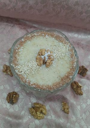 عکسی از دستور حلیم گندم ساده وخوشمزه بدون گوشت
