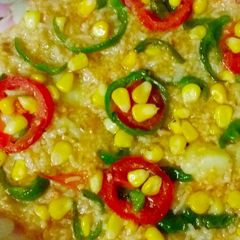 A picture of Roasted  Daliya Corn Pulav.
