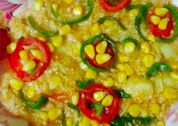 Roasted  Daliya Corn Pulav