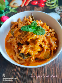 Foto resep Usus Ayam Bumbu Rujak