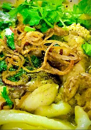 Hình của món Bánh Canh Bột Xắt Cá Lóc.