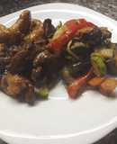 Mix de carnes con verduras