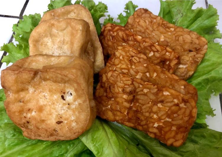 Tahu Tempe Goreng