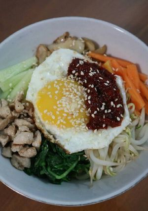 Foto resep Bibimbap