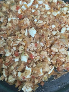Una foto de Relleno de POLLO clásico para EMPANADAS o TARTA
