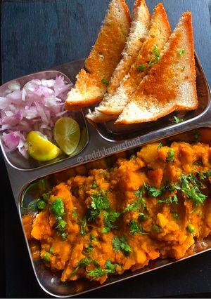 A picture of Vegan Bread Bhaji.