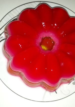 عکسی از دستور ژله خوشمزه