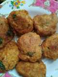 Perkedel kentang pedas