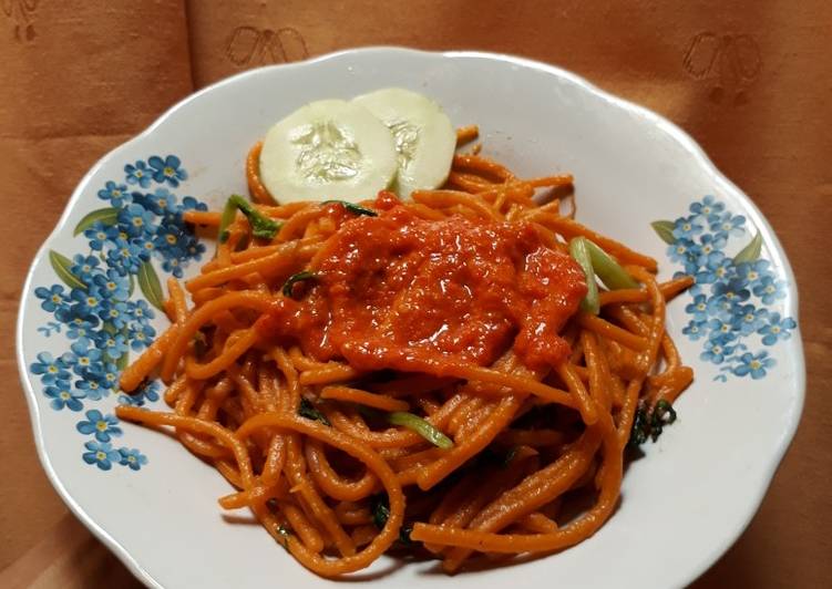 Cara Mudah Membuat Mie Gomak Goreng Lezat