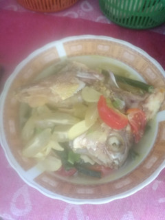Foto resep Sayur asem kepala ikan ala mama ama