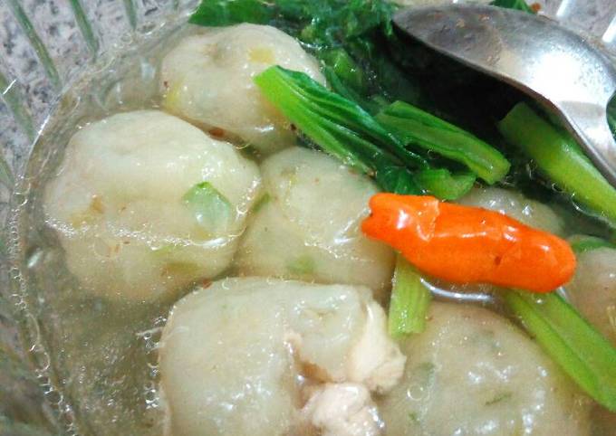 Resep Baso Aci Isi Ayam Oleh Andrenia Giawati Cookpad